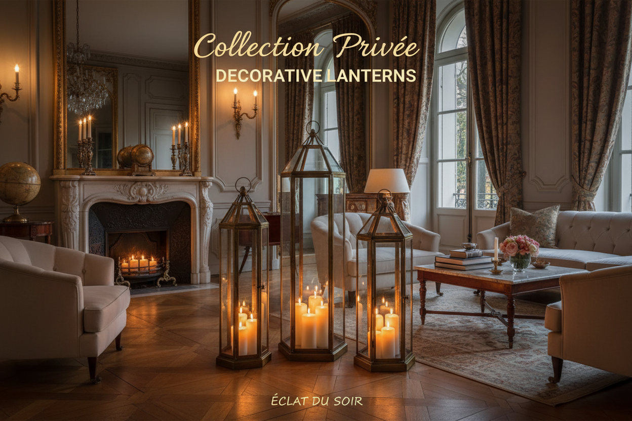 Grandes lanternes décoratives