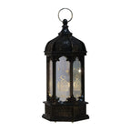 Lanterne marocaine LED de table, mise en situation