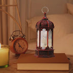 Lanterne marocaine LED dorée