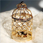 Photophore marocain cage métal, dimensions