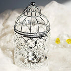 Photophore marocain avec bougie chauffe-plat