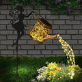 1 PC Iron Lantern Solar Lamp Outdoor Decorative Lighting Pathway Solar-powered Light Garden