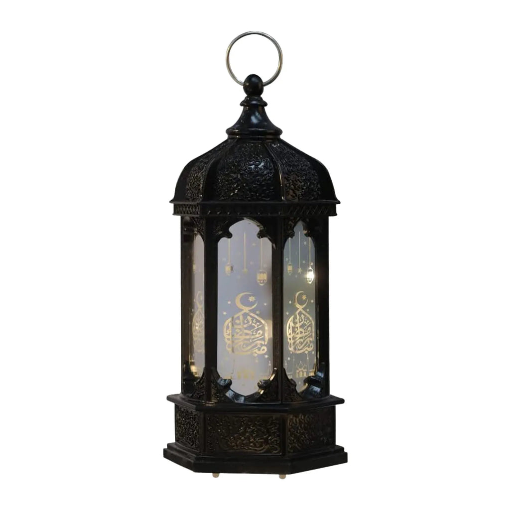 Lanterne marocaine LED de table pour Ramadan et Aïd