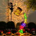 1 PC Iron Lantern Solar Lamp Outdoor Decorative Lighting Pathway Solar-powered Light Garden