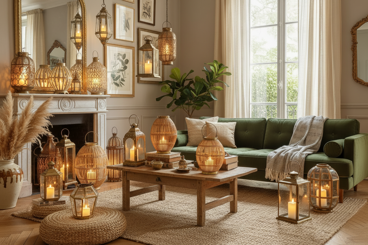 Lanternes décoratives